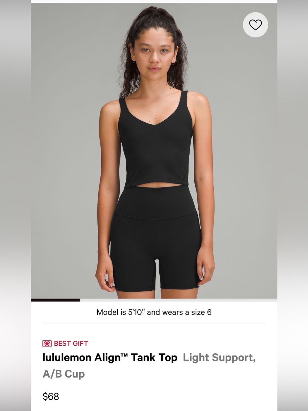 lululemon athletica Align™ Tank Top - Lt. Blue